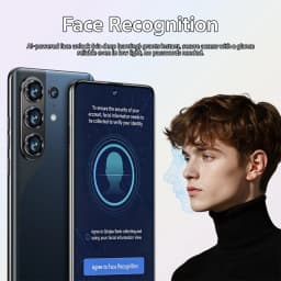 K-Touch Mobile Phones C26 Ultra 7.3 Inch Smartphone Android 15 Cell Phone 7800mAh Face Unlock 5G Dual SIM 16+48MP Camera Global Version Cellphones