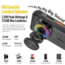 Ulefone Armor 21 Smartphone, G99 Android 15, 16GB RAM, 256GB ROM, Rugged Phone, 64MP, 9600mAh, Mobile Phone, Global Version