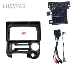 2 Din 9 Inch Car Android Radio Installation GPS Mp5 ABS PC Plastic Fascia Panel Frame for Hyundai Santro Atos Prime 2003-2015