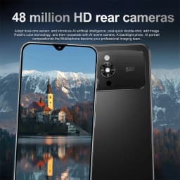 K-Touch Hot 17 Pro Max Android 15 Smartphone 5G Dual SIM Cell Phone 8000mAh Mobile Phones 22GB+2TB Global Version 16MP+48MP Cellphones