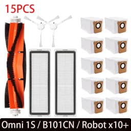 For xiaomi x10 plus accessories Mijia Omni 1S B101CN Robot Vacuum Main Side Brush Filter Mop Dreame L10s Ultra / S10 Pro Parts