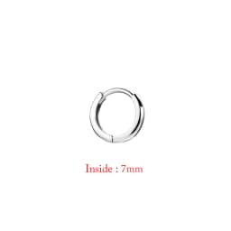 Single Minimal Gold Color Tiny Cartilage Hoop Earrings Glossy Earring Piercing Accessory Trendy Small Huggie Women Hoops For Men