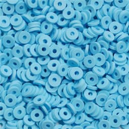 350Pcs/Lot 6mm Flat Round Polymer Clay Beads Loose Spacer Beads for Jewelry Making DIY Needlework Bracelet Necklace Earrings