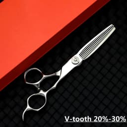 Professional Barber Scissors VG10 Steel 6.2 Inch 3D Carved Handle High-End Salon Hairdressing Sharp And Durable Cutting Tools