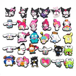 MESUCA New Style PVC Cartoon Hello Kitty, Melody DIY Shoe Accessories Shoe Buckles