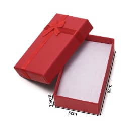 1Pcs High Quality Jewelry Gift Box Square/Rectangle Case for Ring Necklace Earring Bracelet Packaging Display