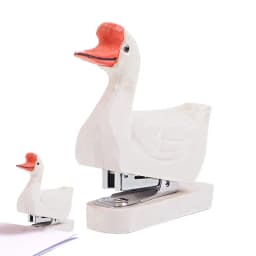 Small Travel Stapler Animal Shape Small Wood Kids Desk Stapler Decorative Creative Desktop Ornaments Stapler For Files