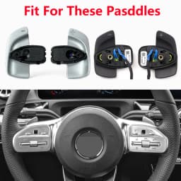 Car Steering Wheel Paddle Shifters Shift Paddle For Mercedes-Benz A B C E Class CLA GLA CLS GLC GLE W176 W205 W246 C117 W218