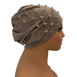 Muslim Inner Hijabs Islam Under Scarf Cap Stretchy Headscarf Bonnet Turbante Mujer Rhinestone Head Wraps for Ramadan Women