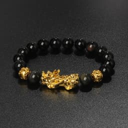 Color Changed Feng Shui Pi Xiu Bracelets Men Nature Stone Lucky Amulet Charm Beaded Bracelets Women Pi Yao Brave Wealth Jewelry