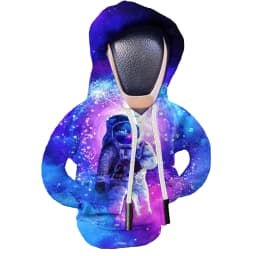 Creative Gear Shift Knob Cover Hoodie for Car Gear Shift Lever Protection Against Sweaty Hands for Merry Christmas New Year