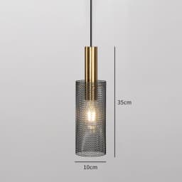Black White Mesh Lampshade Chandeliers Bedside Lamp Light Nordic Pendant Lights Indoor Decor Restaurant Kitchen Islands Lighting