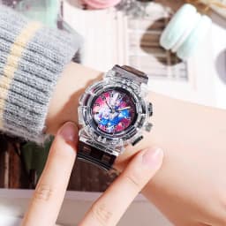 Children's Luminous Watches Cute 3D Cartoon Pattern Kids Watch Casual Silicone Band Child Quartz Clock Gift Relojes Para Niños