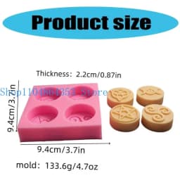 Reusable Symbol Sturdy Silicone Molds Home Accessory Decoration for Customes Creation Perfect for Gifts