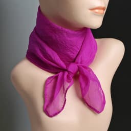 Korean Solid Color Chiffon Square Silk Scarf 70x70CM Summer Sunscreen Thin Transparent Gauze Neck Protection Woman's Shawl P71