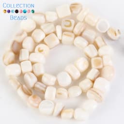 Natural Colorful Shell Beads Irregular Seashell Mother Of Pearl Beads For Jewelry Making DIY Bracelet Necklace Accessories 16"