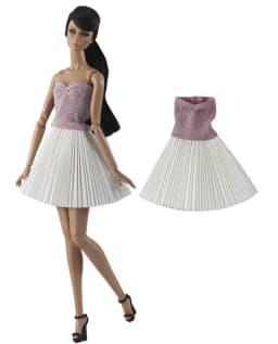 1 Set Doll Clothes 1:6 Scale Dress Outfit for 11.5 Inch 30cm Doll Many Style for Choice Gifts for Girls Doll Accessories #5