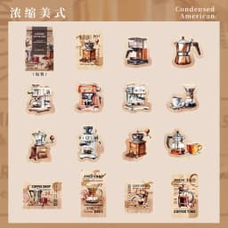 46pcs/30pcs/box Cute Strawberry Fresh Fruit Plants Florals Coffee Theme Magician Diary Journaling DIY Creative Seal Stickers