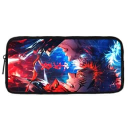 Anime J-JujutsuS K-KaisenS Child School Backpack with Lunch Bags ,Pencil Bags ,School Bags for Boys Girls Best Gift