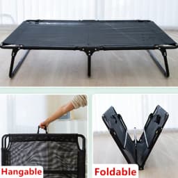Dog Bed Breathable Dog Beds for Large Dogs Camping Sleeping Mats Kennel Anti-moisturizing Chew Proof Dogs Bed Foldable Kennel
