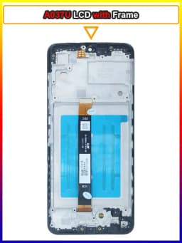 New LCD for Samsung Galaxy A03S A037U LCD Display Touch Screen Digitizer Assembly Replacement for Samsung A03S LCD With Frame