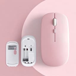 Silent Bluetooth Mouse Marcaron Computer Laptop Optical Mouse Wireless for iPad Samsung Tablet Universal Mice Noiseless
