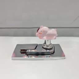 Cute Luminous Pig Toilet Presser Water Tank Buttons Protector Multi-useful Furniture Handle Home Bathroom Accessories