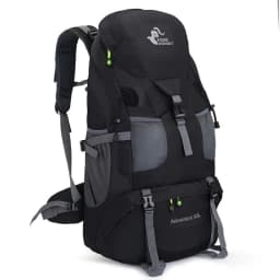 50L Hiking Trekking Backpack Water-resistant Camping Daypack Backpack Outdoor Men Travel Trekking Climbing Backpack Free Knight