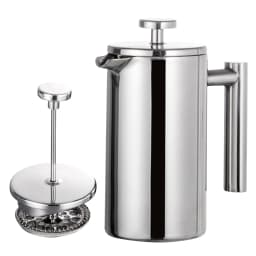 French Press Pot Filter Press Hand-made Coffee Pot Stainless Steel High Quality Double Walled Insulated 350ml/800ml/1000ml