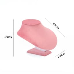 High End Pink Velvet Jewelry Display Props Ring Earrings Holder Necklace Bracelet Tray Organizer Jewelry Store Window Display