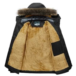 Men Down Jacket Male White Duck Down Jacket Hooded Outdoor Thick Warm Padded Snow Coat Oversized Plus Size Degree Winter Parkas