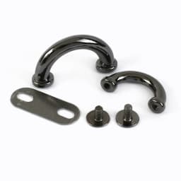 10Pcs Deepeel 14/17mm Metal Bag Arch Bridge D Ring Buckle Strap Hook DIY Handbag Hardware Belt Leather Repair Accessories