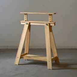 Rustic Wood Table Legs for Outdoor Photo Prop Stool Feet Vintage Workstation Base Industrial Photography Background Setting