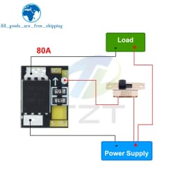 1/3PCS Mini High Power MOS Trigger Switch Drive Module Field Effect Tube PWM Regulation Electronic Switch Control Panel