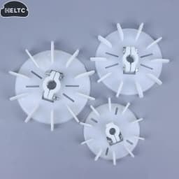 1PC Plastic Motor Fan Blade Adjustable Motor Cooling Fan Impeller Motor Fan Vane High Temperature For Hydraulic Motor Accessorie