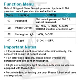 Newest 40km/h Unlocking Speed Line for Ninebot by Segway F3 E/F3D/F3 ProE/F3 ProD E-Scooter Customized Release Speed Limit Cable
