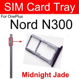 Sim Card Tray Holder For Oneplus OnePlus Nord 2 Nord N10 N20 N100 N200 N300 Nord CE CE2 5G Dual SIM Card Replacement Parts