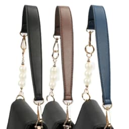 PU Leather Bag Strap Handbags Handles For Handbag Short Bag Strap Purse Strap Golden Buckle Replacement Bag Belt Band