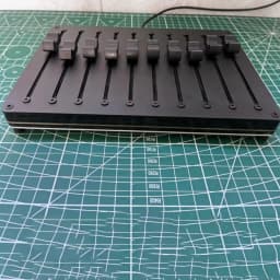 USB/type-C interface DAW software, 10-channel MIDI controller faders - customizable CC messages