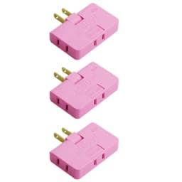 1-3Pcs 3 Way Flat Plug Adapter Power Wall Plug US Extension Plug Adapters Portable Foldable Extension Travel Converter Socket