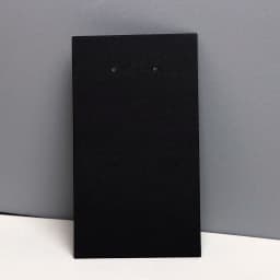 25PCS 6.5X11.5CM White Black Stud Earrings Cardboard Blank Vertical Cards For Jewelry Making DIY Display Packages Wholesale