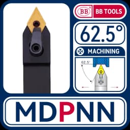 BB DNMG Insert MDPNN MDJNR MDQNR DNMG150404 External Lathe Turning Tool Holder Right Left Cutting Metal Steel 1616 2020 2525