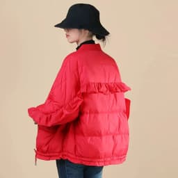 Schinteon Korean Style Women White Duck Down Jacket Loose Over Size Autumn Winter Warm Outwear Coat Ruffles Sleeves New