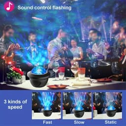 LED Star Galaxy Projector, Starry Sky Night Light For Home Bedroom Decoration Kids Valentine's Gift