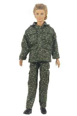 1 Set Doll Clothes Corduroy Outfit for 12 inch Ken Doll Many Style for Choice
