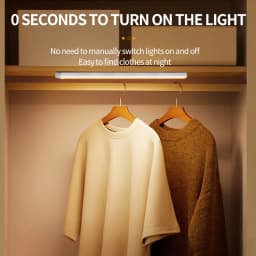 Motion Sensor LED Cabinet Light USB Rechargeable Wireless Induction Night Light Kitchen Wardrobe Staircase Hallway Backlight