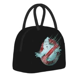 Ghostbuster Insulated Lunch Bag Cooler Bag Reusable,Meal Container High Capacity Tote Lunch Box Food Storage Bags