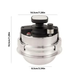 1.2L Pressure Cooking Pot Mini Pressure Cooker 304 Stainless Steel Portable Rice Cooker Outdoor Camping Pressure Cooker Cookware