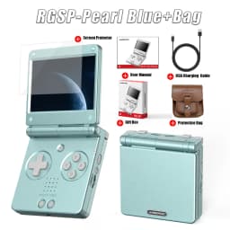 Anbernic RGSP 64 Bit Retro Handheld Game Player 16G Built-in Linux System Foldable 3.4 Inch IPS Screen Retro Game Console RG SP