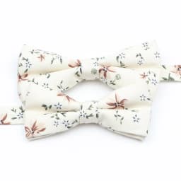 Cotton Floral Parent-Child Bowtie Set Bow Tie Necktie For Men Wedding Party Business Suits Gravata Pink Yellow Butterfly Cravats
